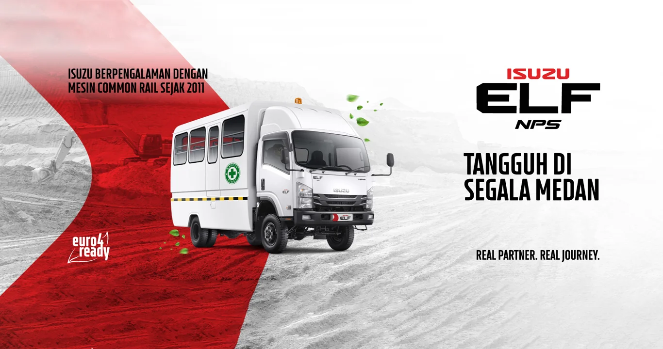 Isuzu Light Truck 6 Ban - ELF-NPS - Banner Isuzu Light Truck 6 Ban - ELF-NPS - Banner