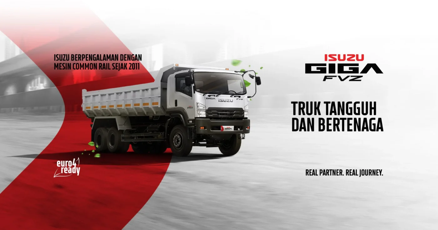 Isuzu Medium Truck - Giga-FVZ - Banner Isuzu Medium Truck - Giga-FVZ - Banner
